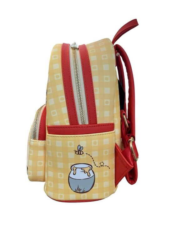 Loungefly Winnie the Pooh Floral Gingham Mini Backpack Roo Tigger Eeyore NWT